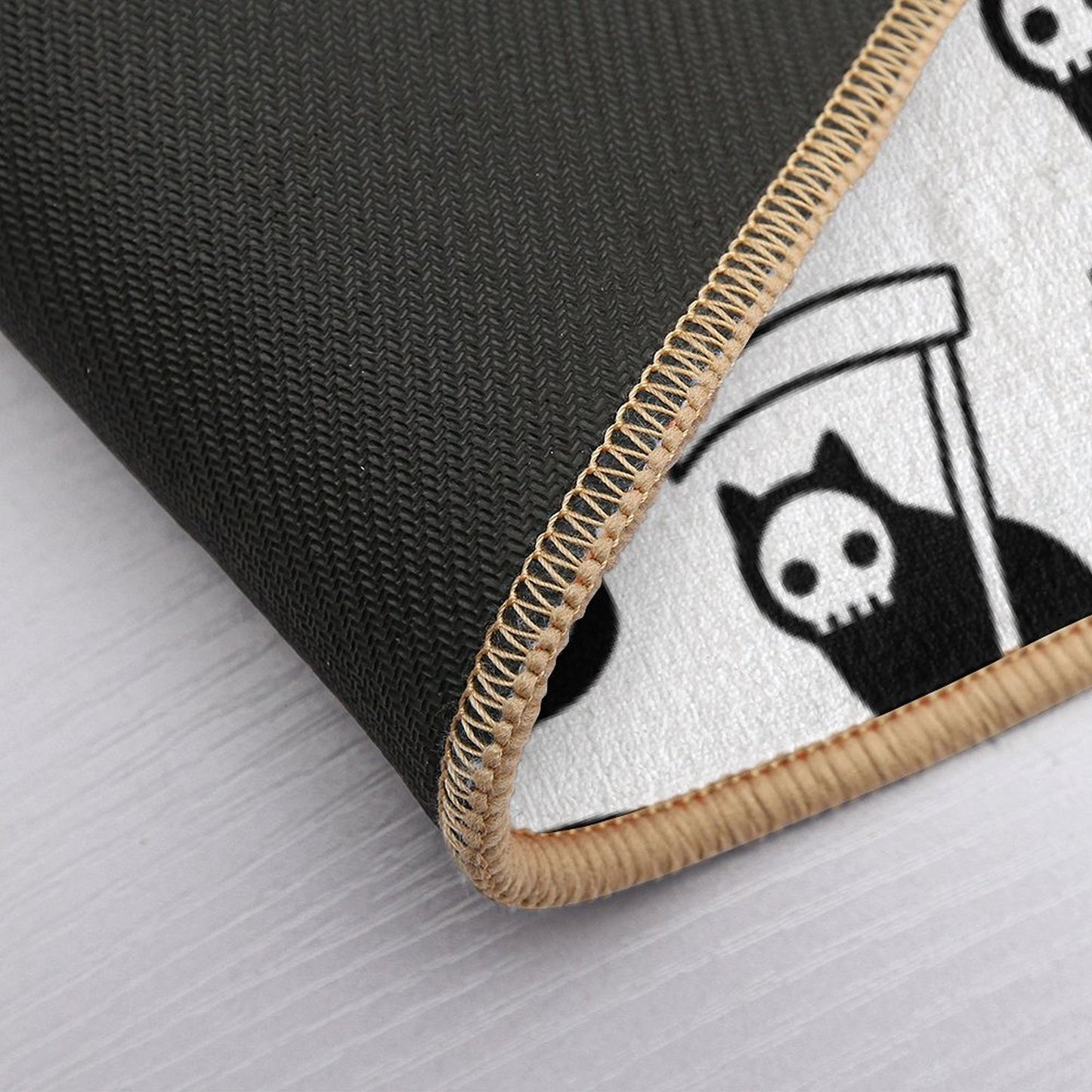 Grim Kitty Long-Lasting Bath Mat