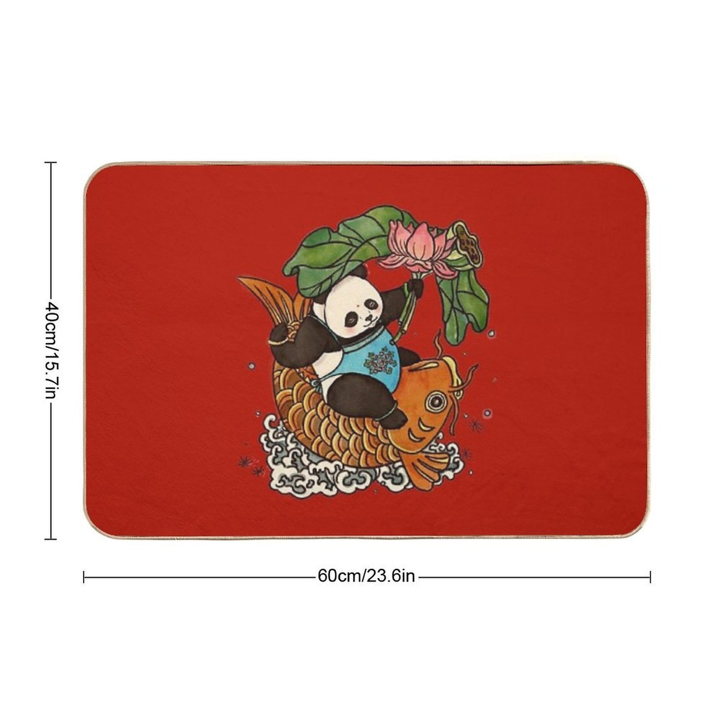 Abundance Year after Year Dirt-Trapping Bath Mat
