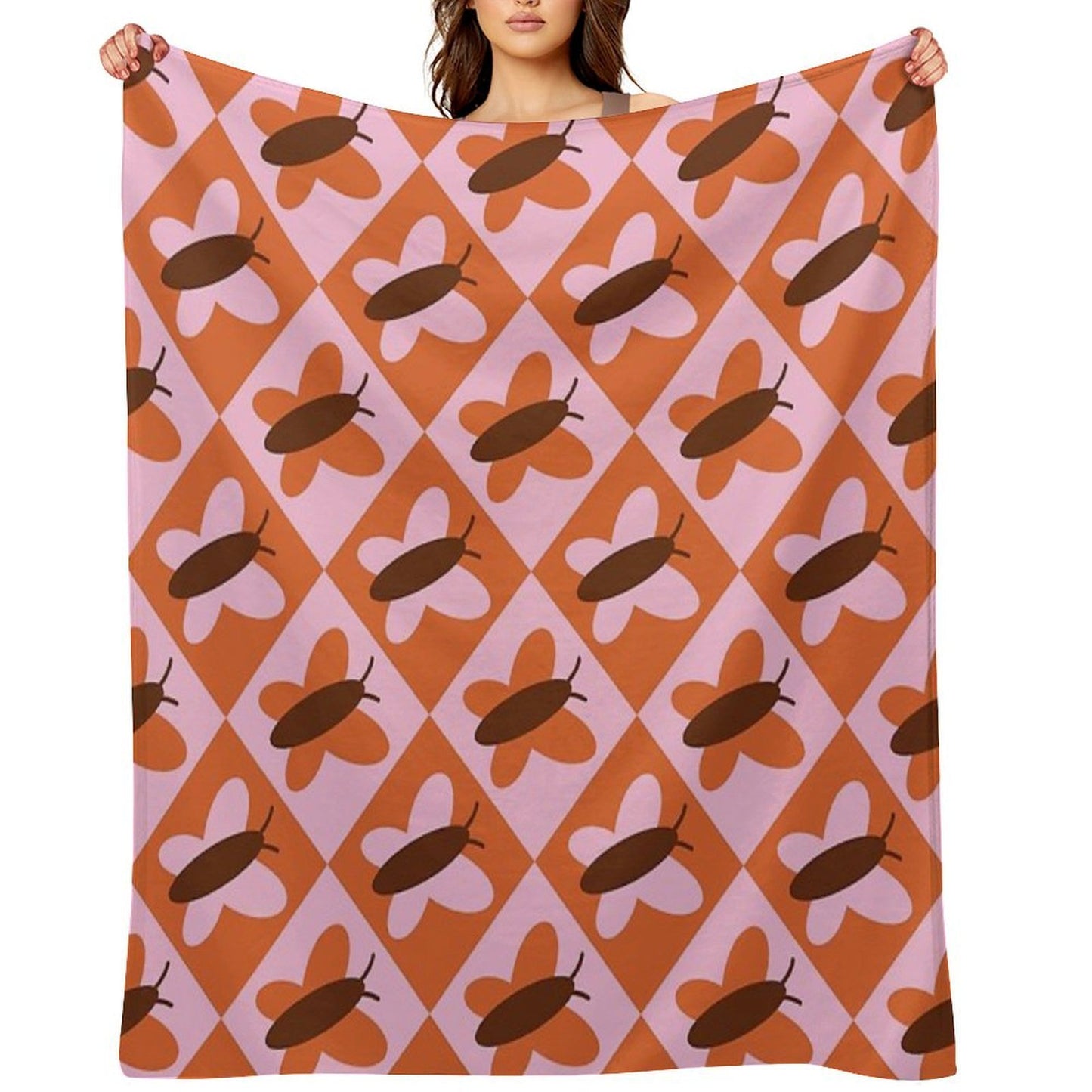 Fluttershy's Bedspread Eco-conscious Throw Blanket