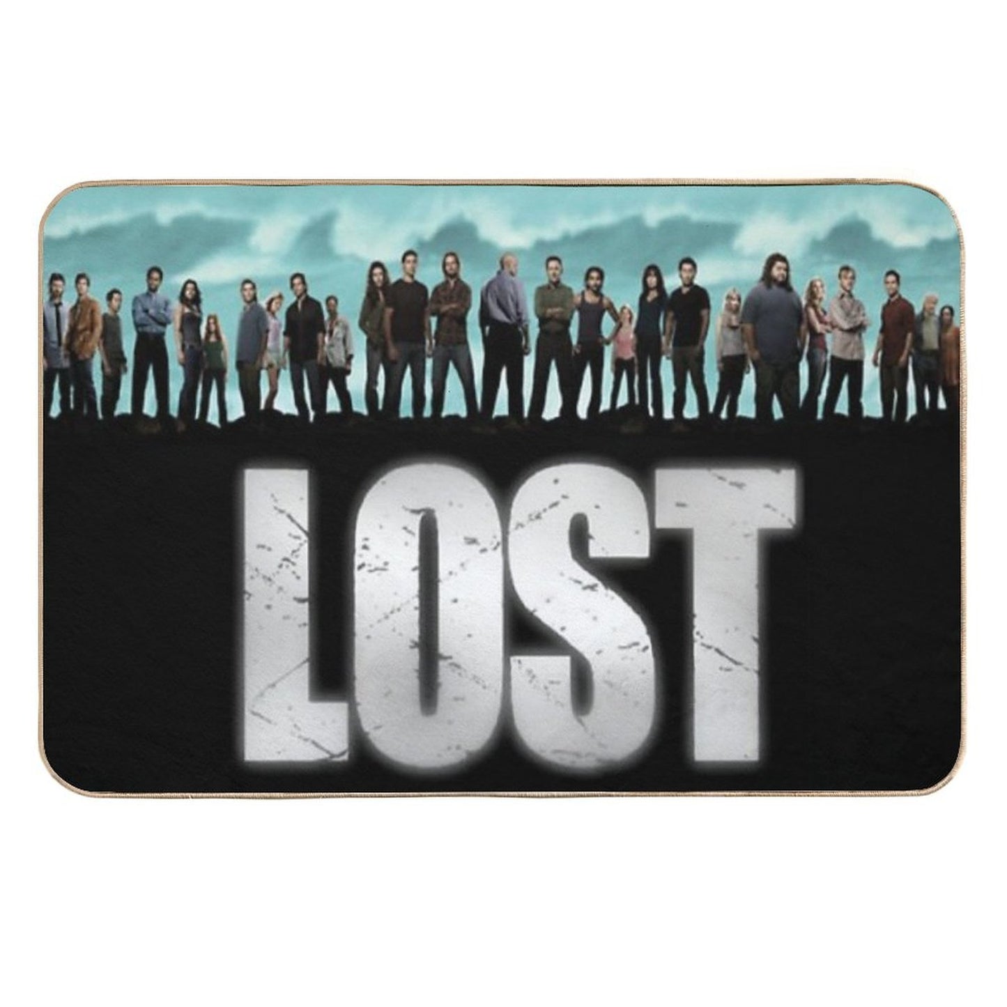 Lost Cast Repositionable Bath Mat