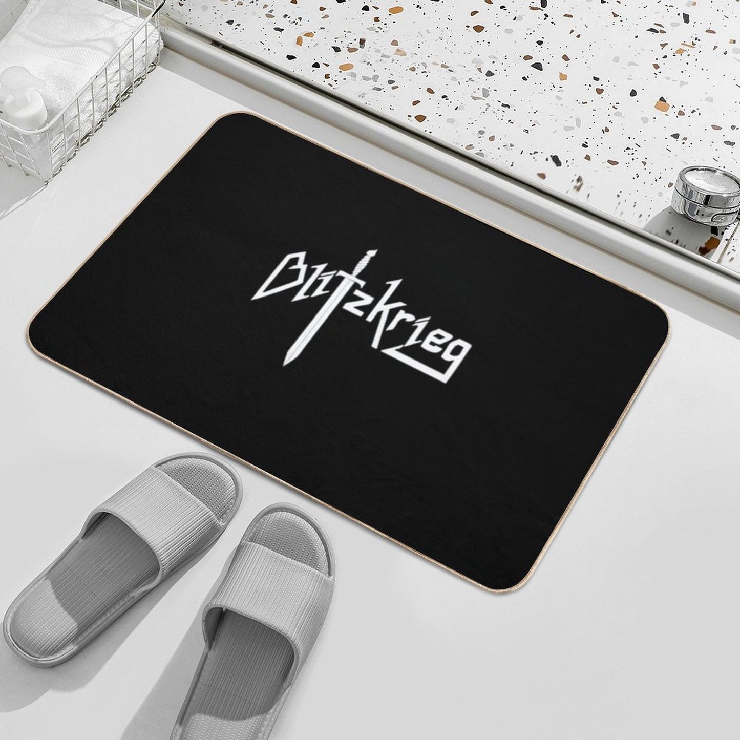 Blitzkrieg Band Long-Lasting Bath Mat