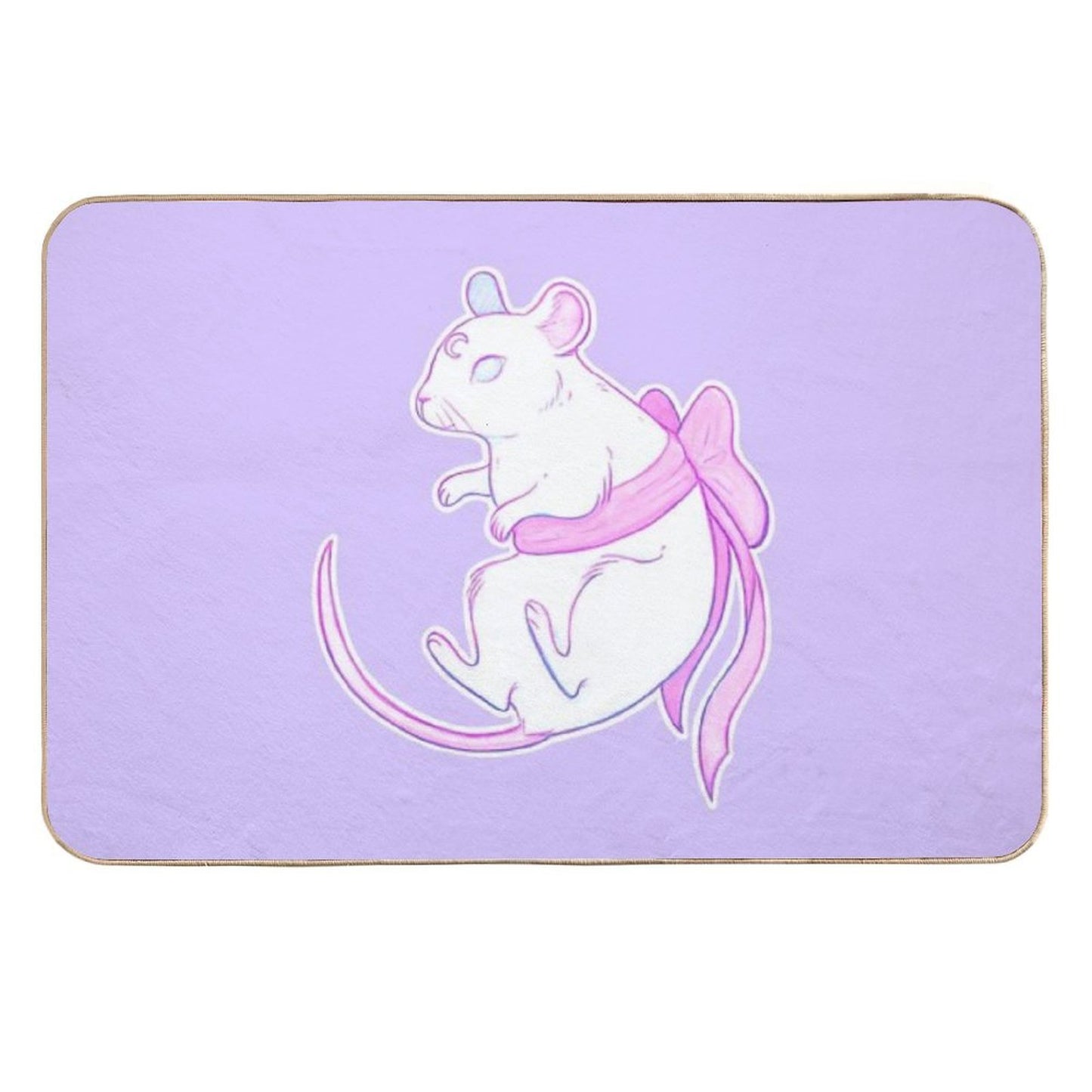 Year of The Mouse Nikury Easy Maintenance Bath Mat