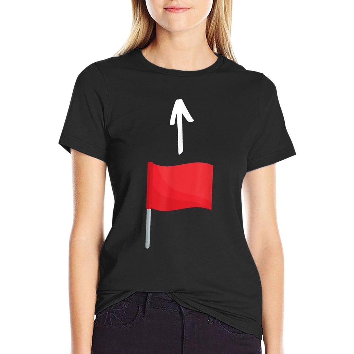 Funny Red And Toxic Traits Reds Graphic-printed T-Shirt