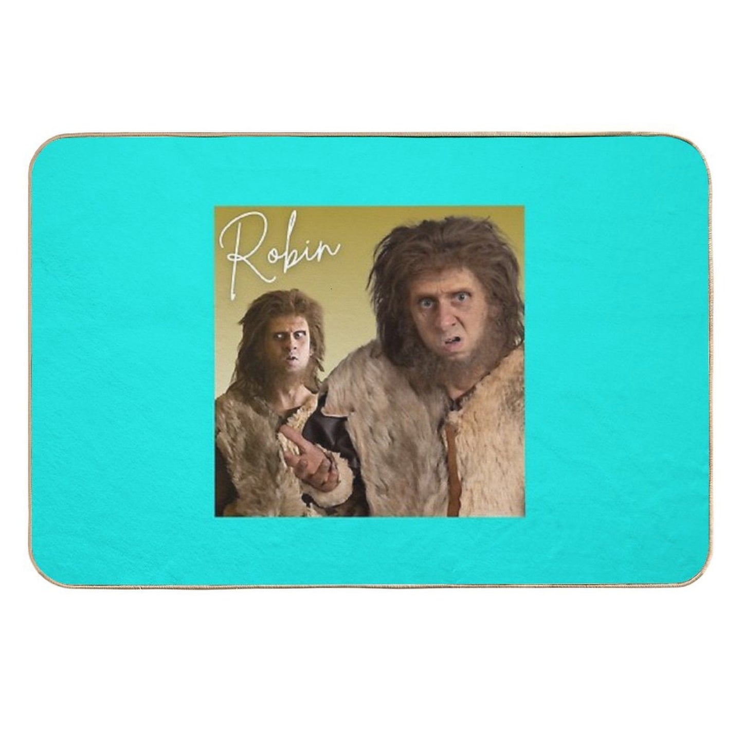 BBC Ghosts Robin Retro Tee Rapid-Drying Bath Mat