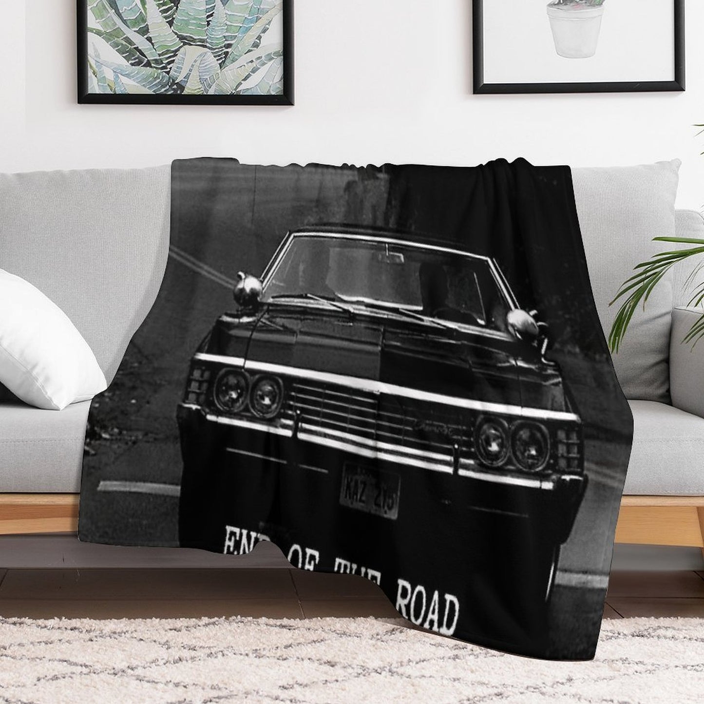 Supernatural Impala Shrink-resistant Throw Blanket