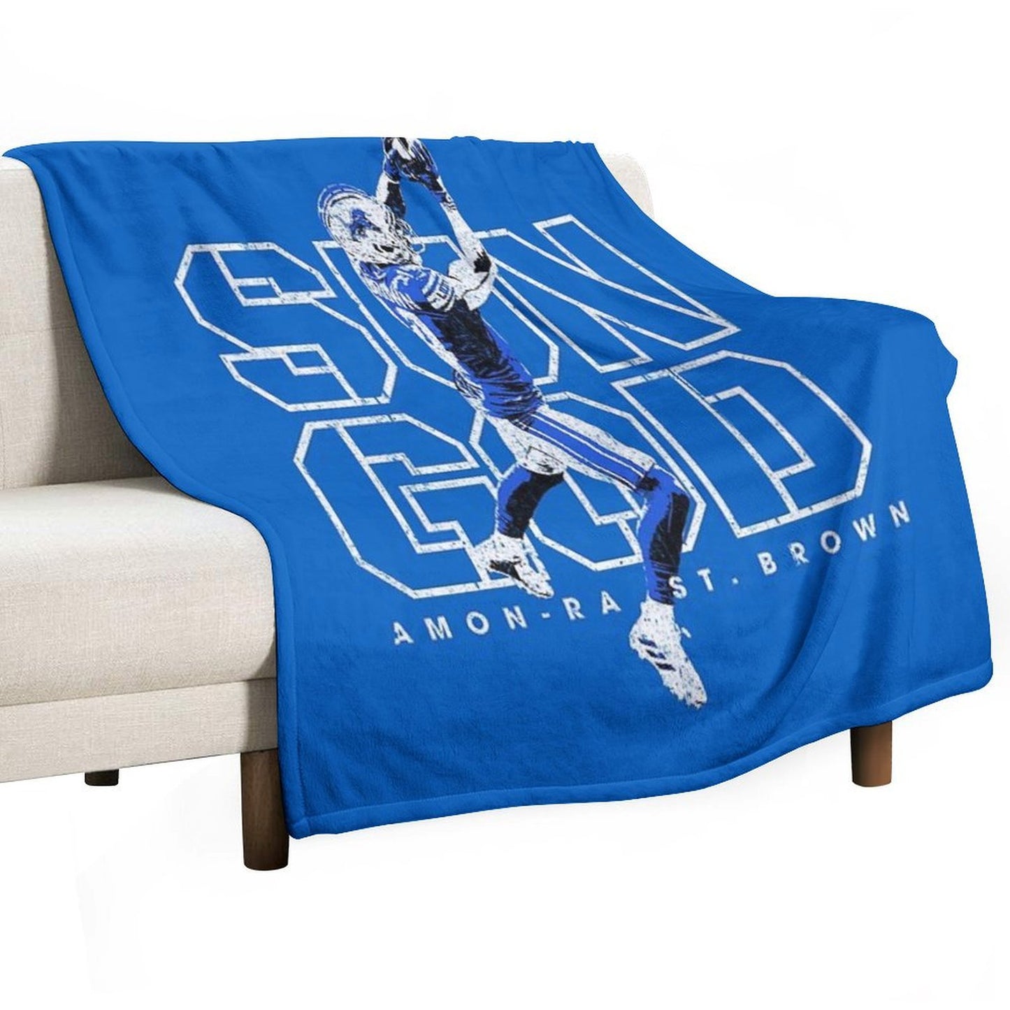 Amon-Ra St. Brown Comfort Throw Blanket