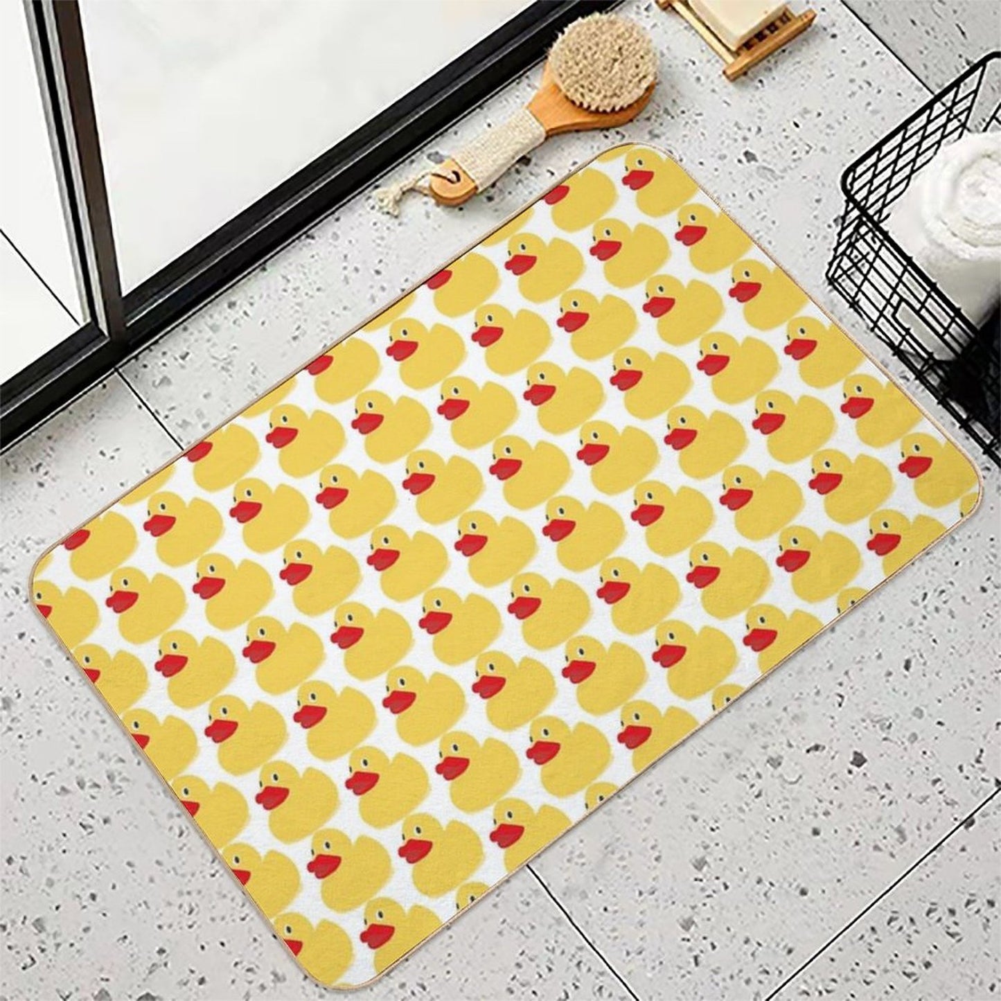 Rubber Duck Slip-Resistant Bath Mat