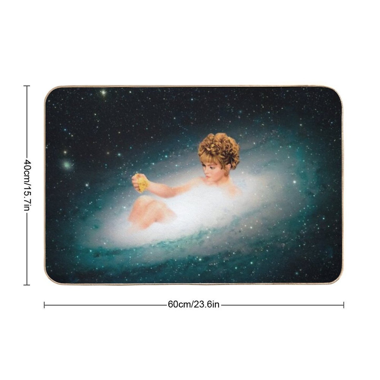 Bathing in Glory Easy Maintenance Bath Mat