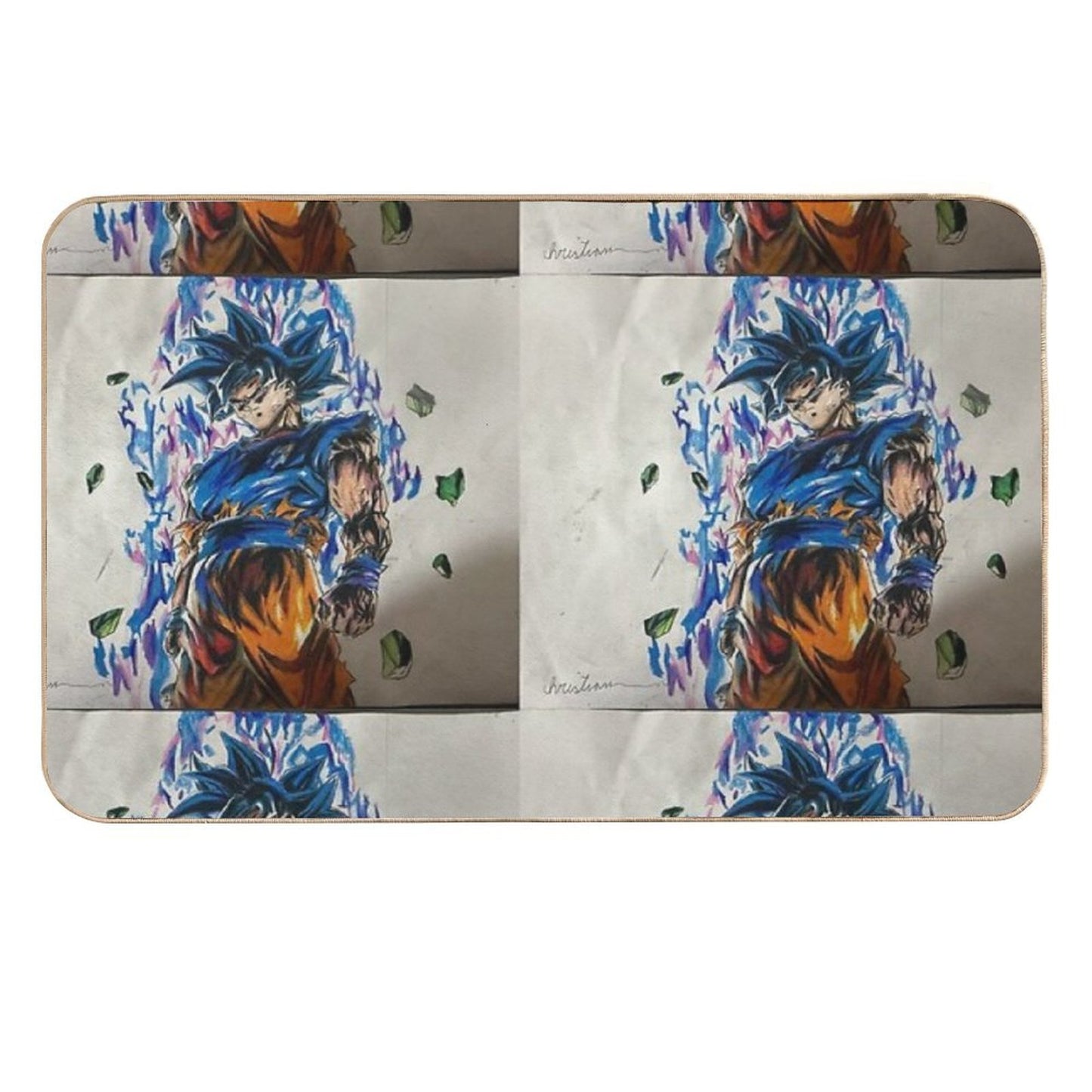 Goku Ultra Instinct Sign Versatile Bath Mat