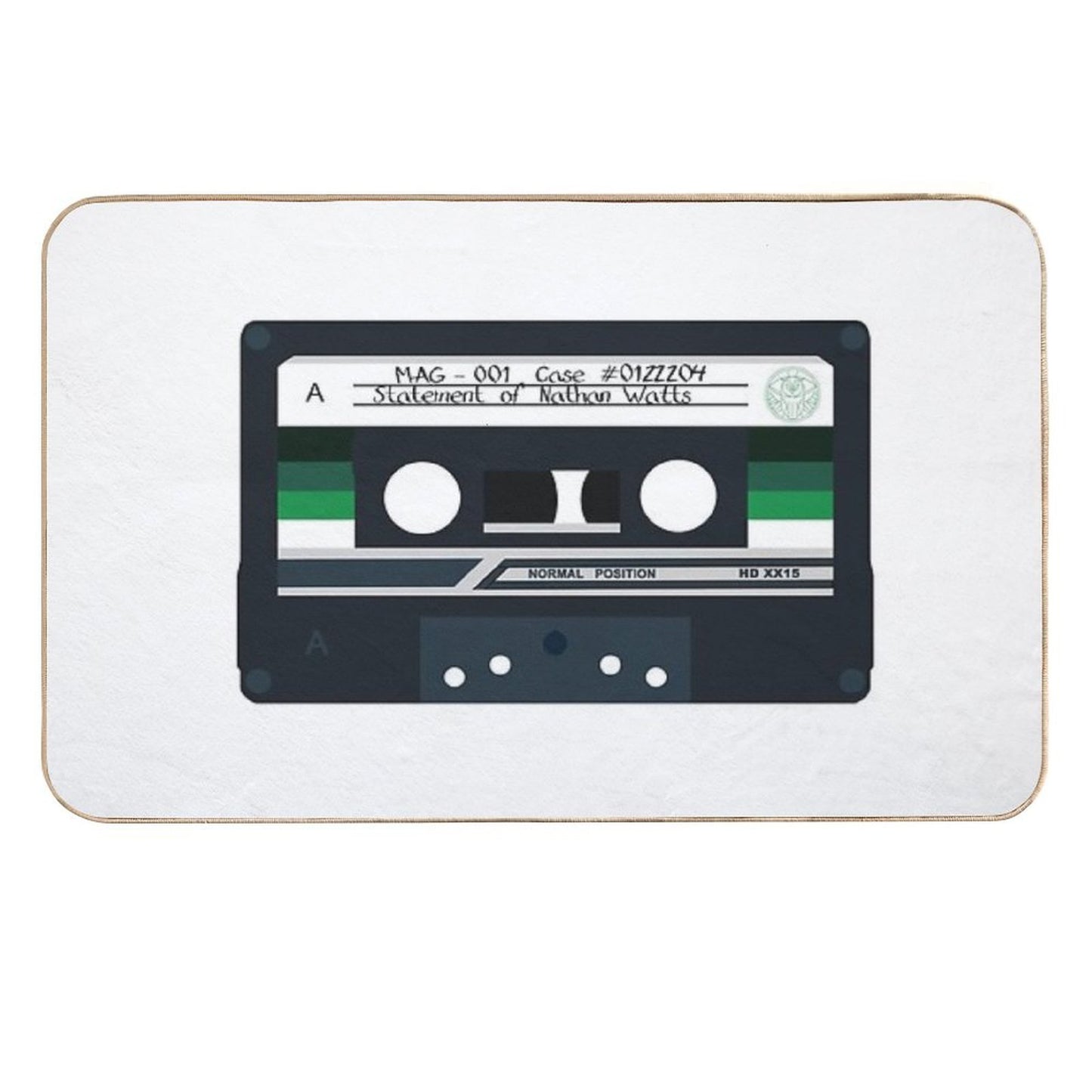 MAG 001 - Statement of Nathan Watts - Cassette Eco-Friendly Bath Mat