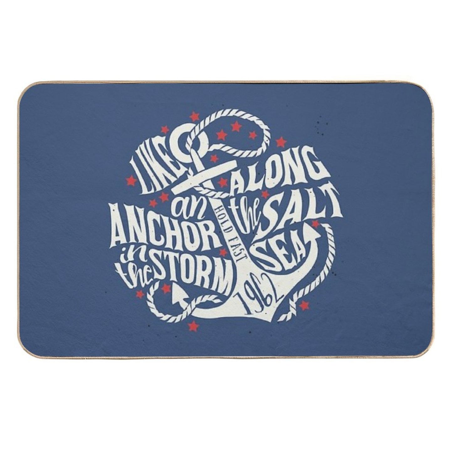 Like An Anchor In The Storm Pet-Safe Bath Mat