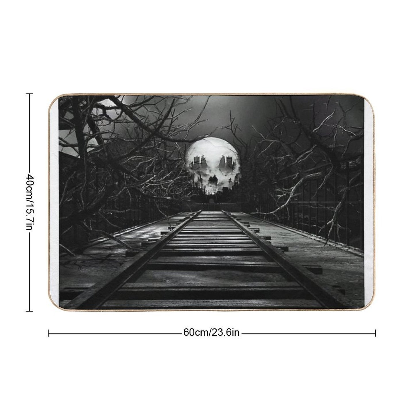 End of The Line Fade-Resistant Bath Mat