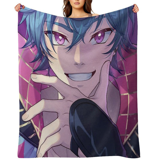 Brant from Wuthering Waves Sustainable Throw Blanket