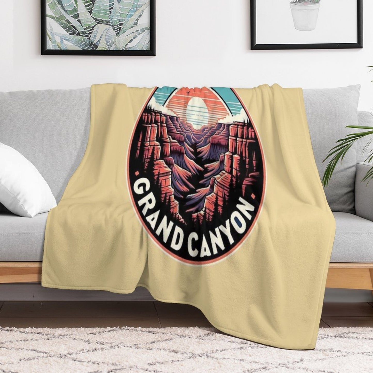 Grand Canyon Eco-conscious Throw Blanket