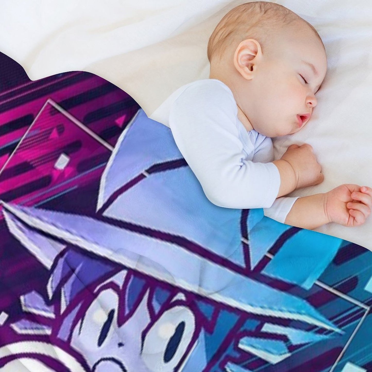 Niko OneShot Modern Graphic Design Wrinkle-free Throw Blanket