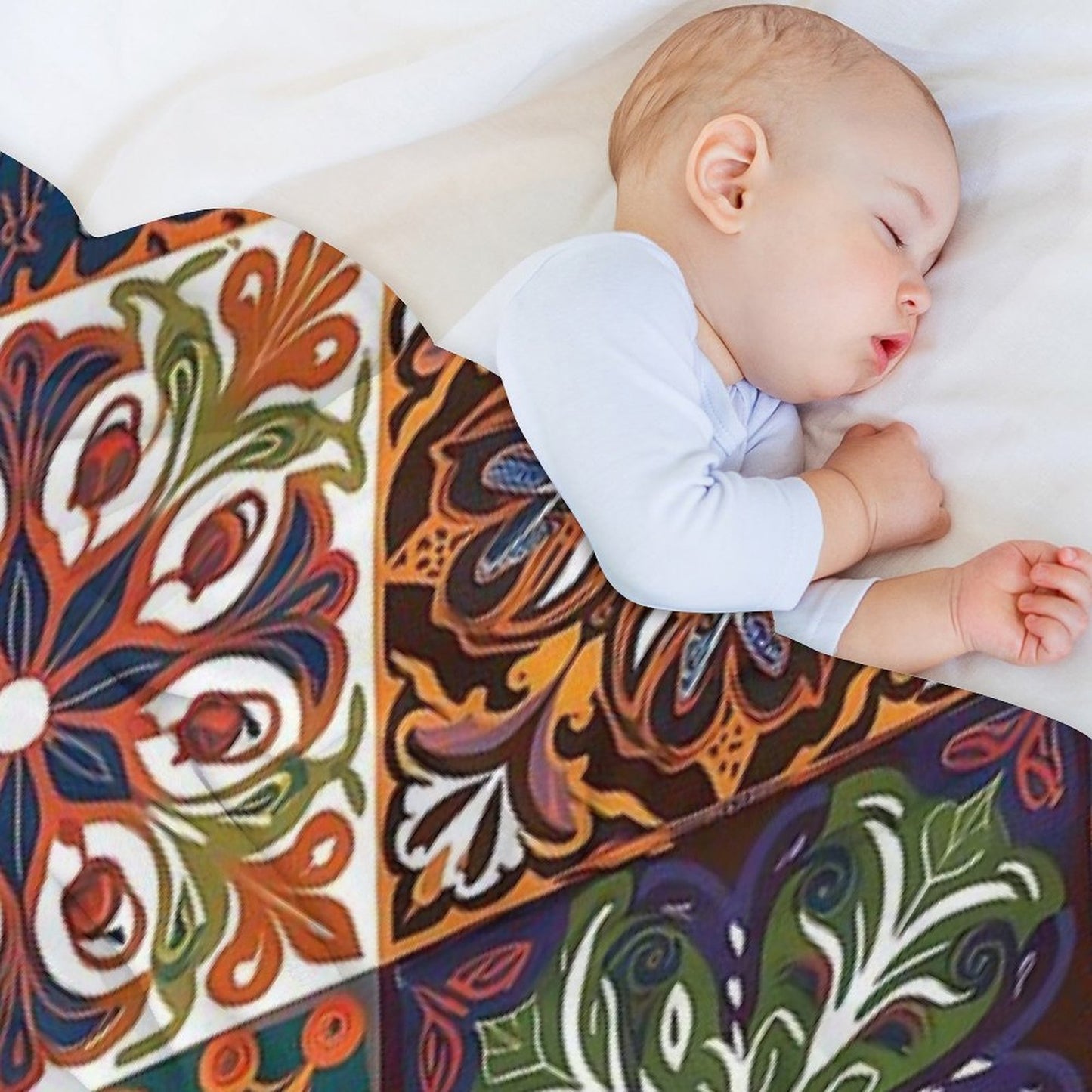Mosaic of Elegance Comfort Throw Blanket