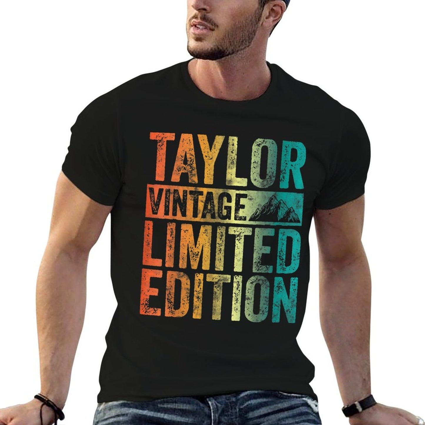 Personalized Name Taylor Vintage Limited Edition Moisture-wicking T-Shirt