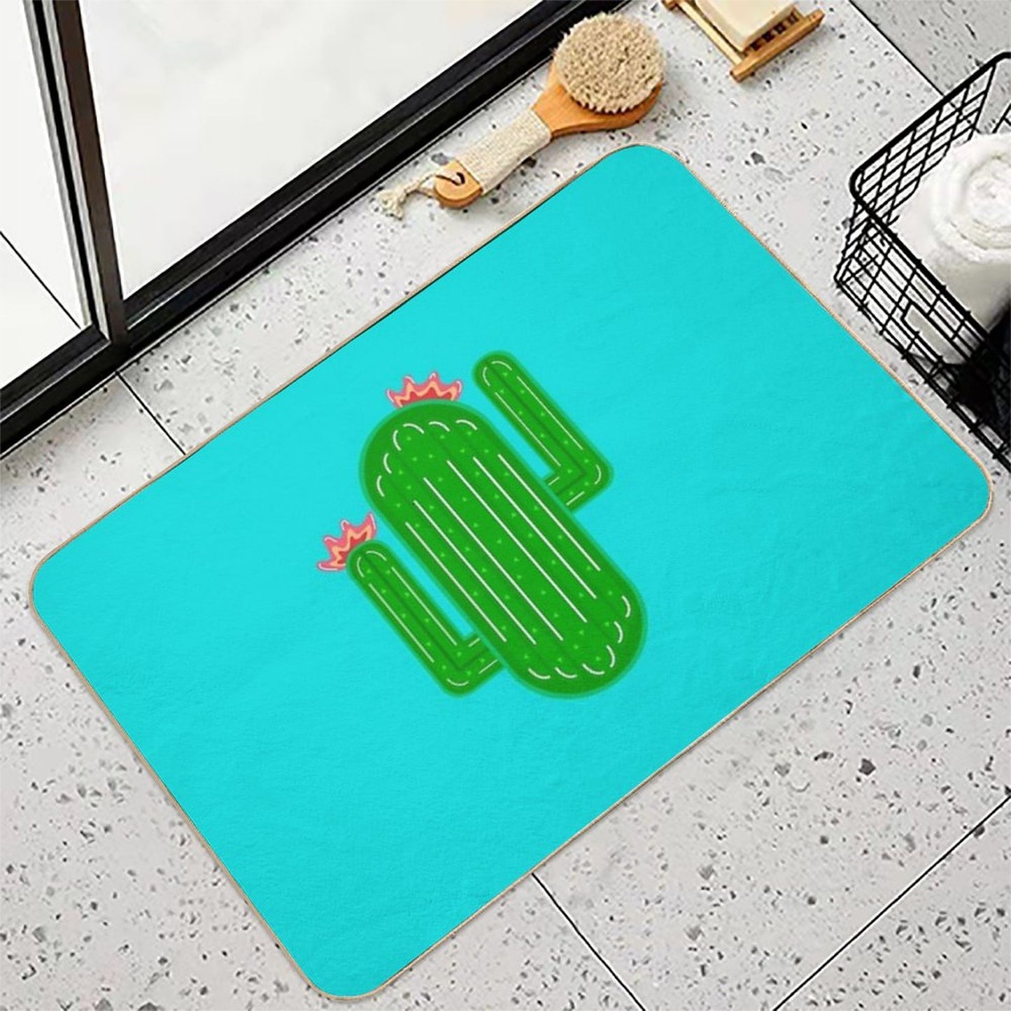 Cactus Pool Float Durable Bath Mat