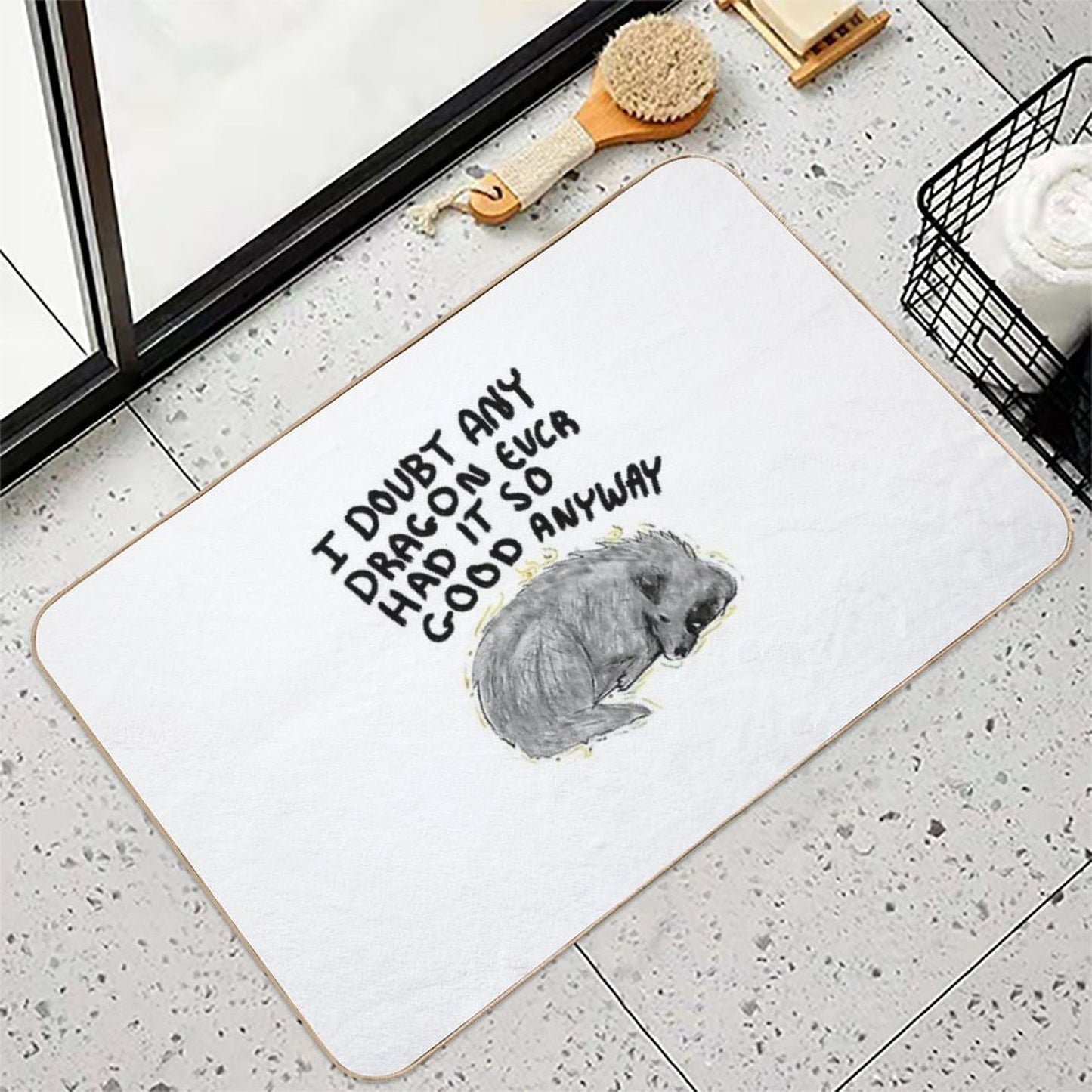 I Doubt Any Dragon Had It This Good Anyway - Stormlight Archive Long-Lasting Bath Mat