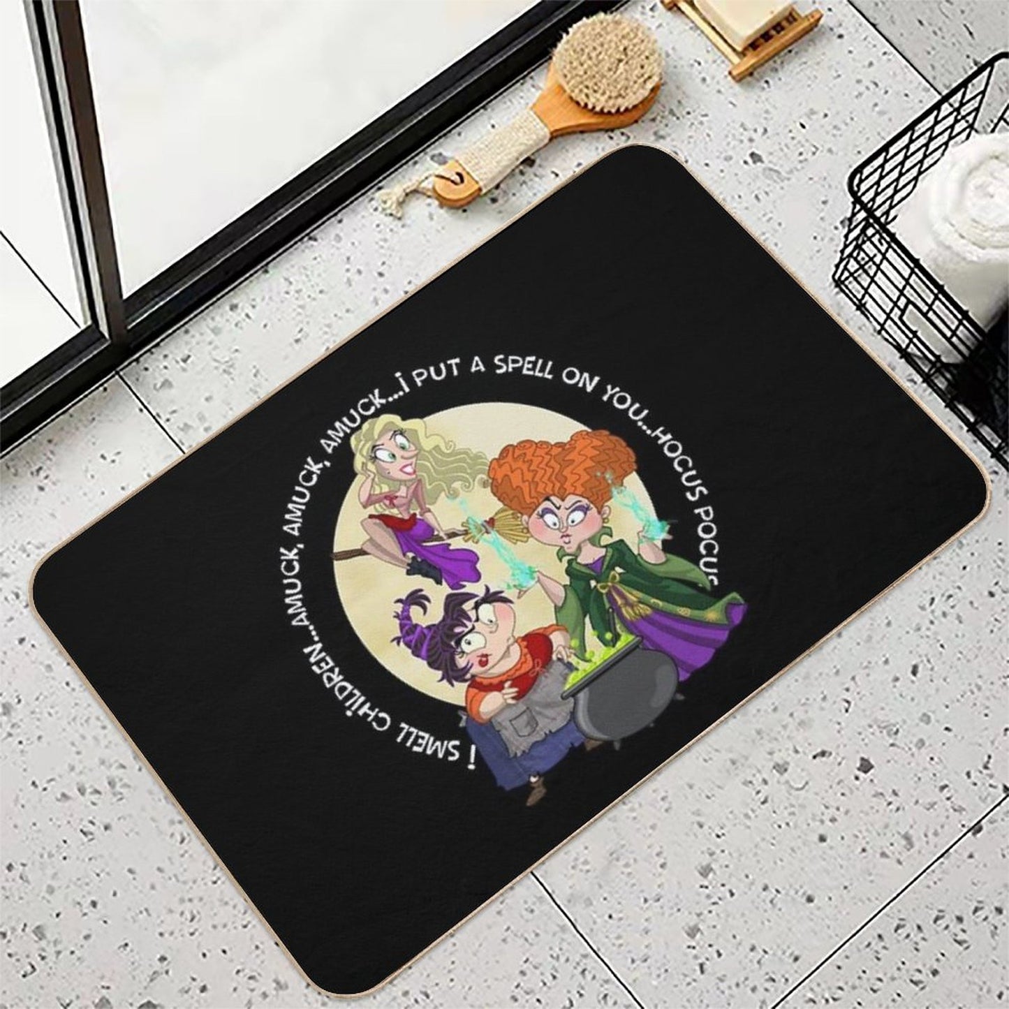The Sanderson Sisters Multi-Purpose Bath Mat