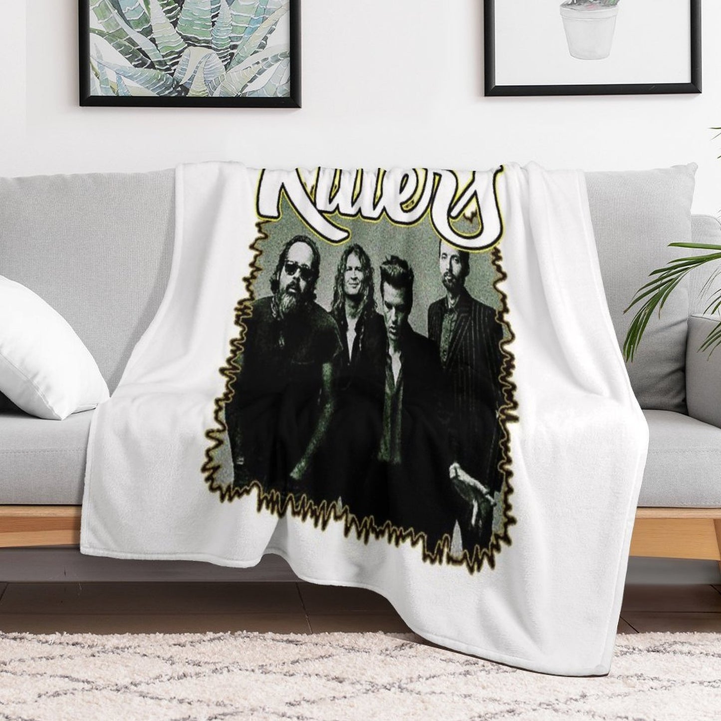 All Member Rock Band 90s All-season Throw Blanket