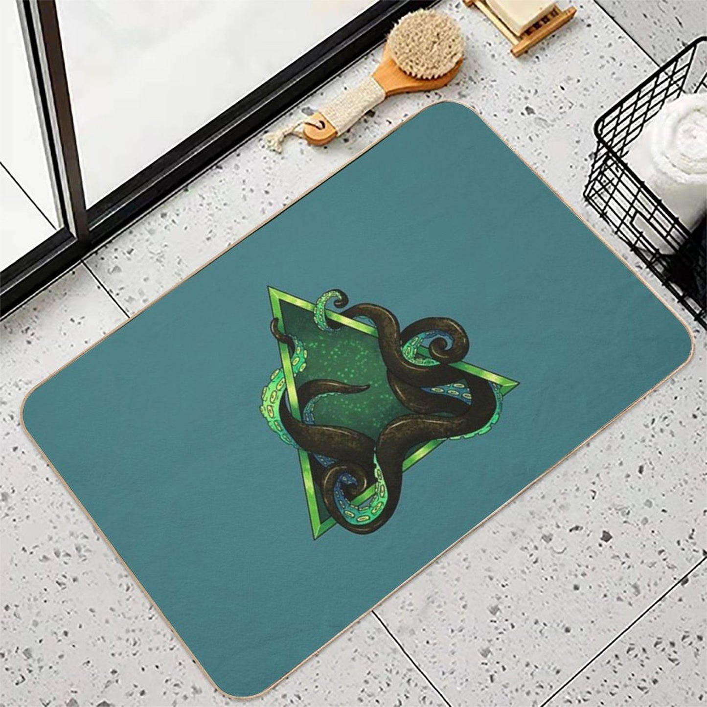 Cthulhu Portal Slip-Resistant Bath Mat