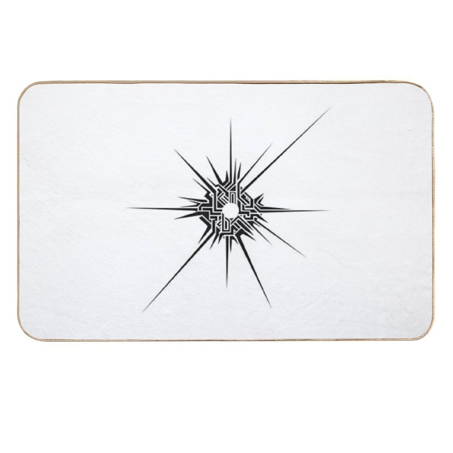 Eye of The Universe Dirt-Trapping Bath Mat