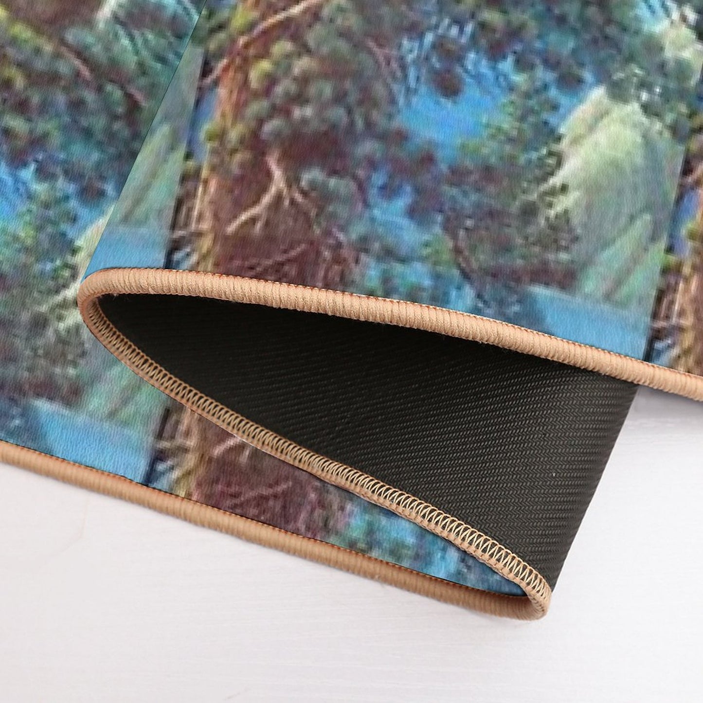 Treed Raccoon Lake Tahoe Non-Slip Bath Mat