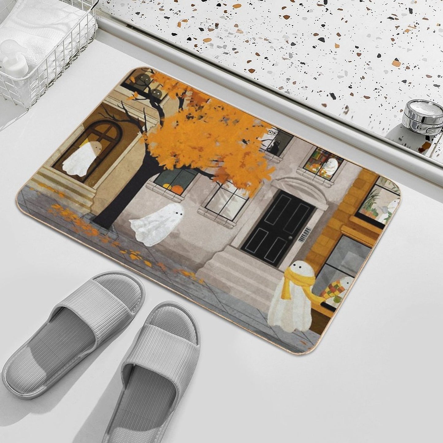 Ghost Town Toxin-Free Bath Mat