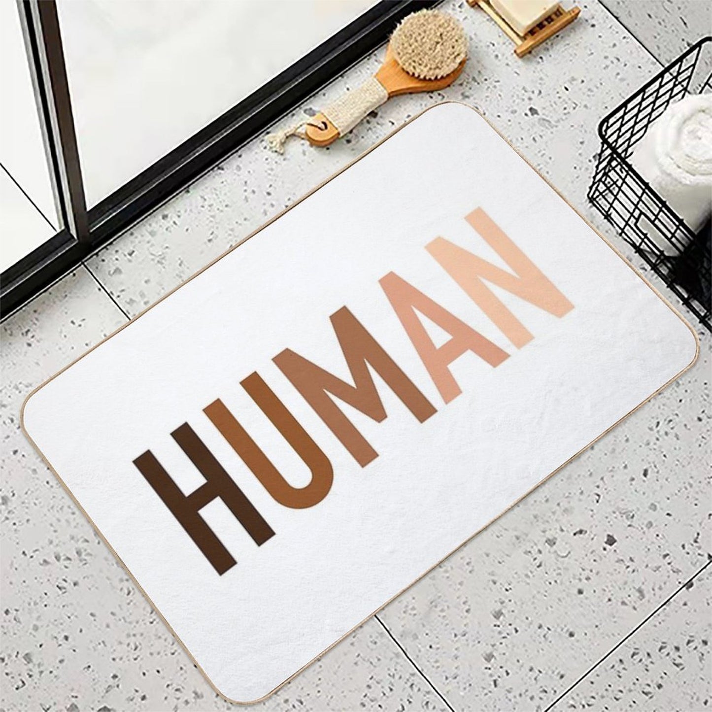 Human, Skin Tones High-Traffic Bath Mat