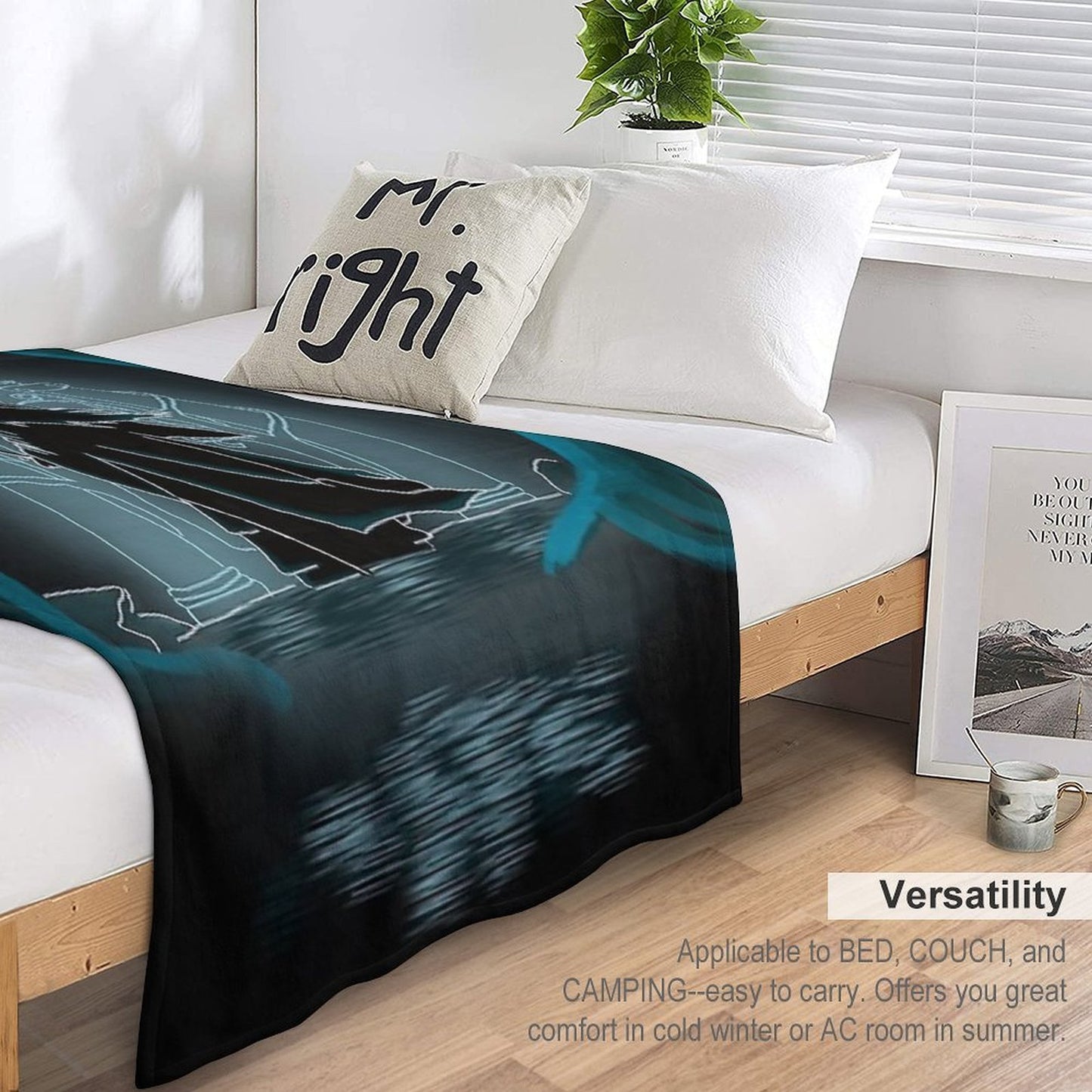 Speak Friend And Enter Sustainable Throw Blanket