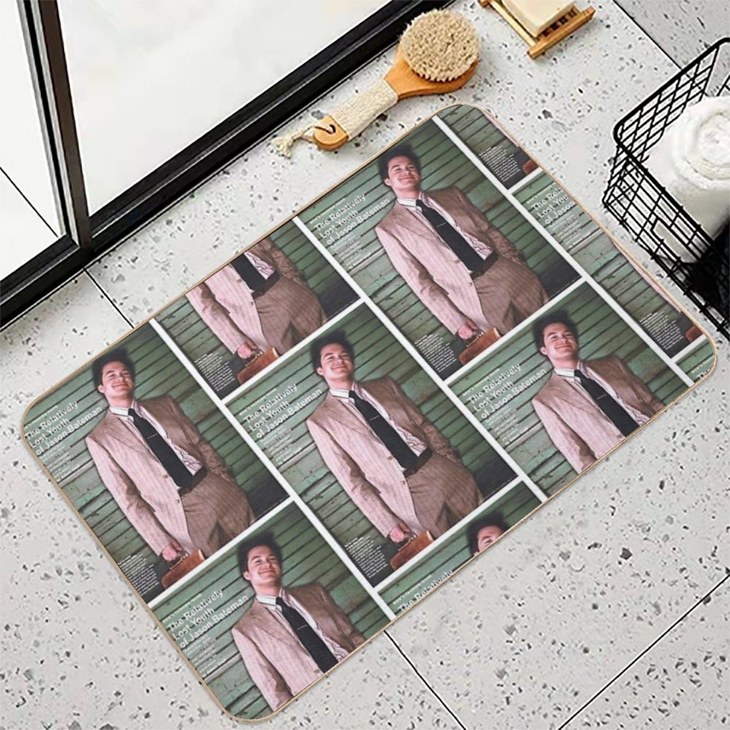 Jason Bateman Mag Easy Maintenance Bath Mat