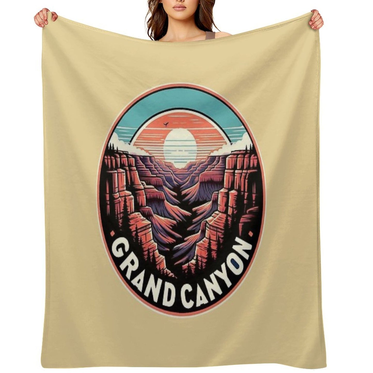 Grand Canyon Eco-conscious Throw Blanket