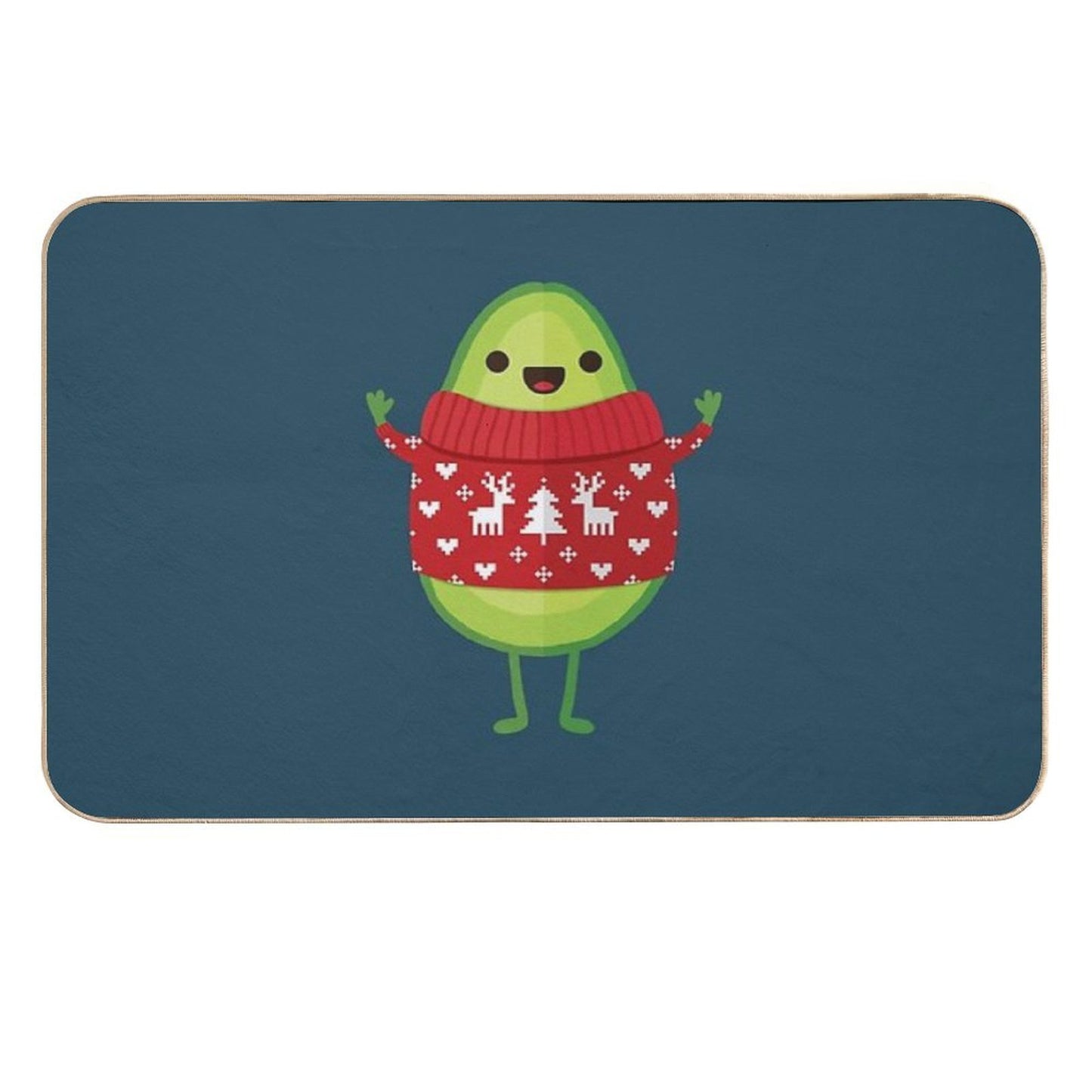 Avo Merry Christmas! Anti-Trip Bath Mat