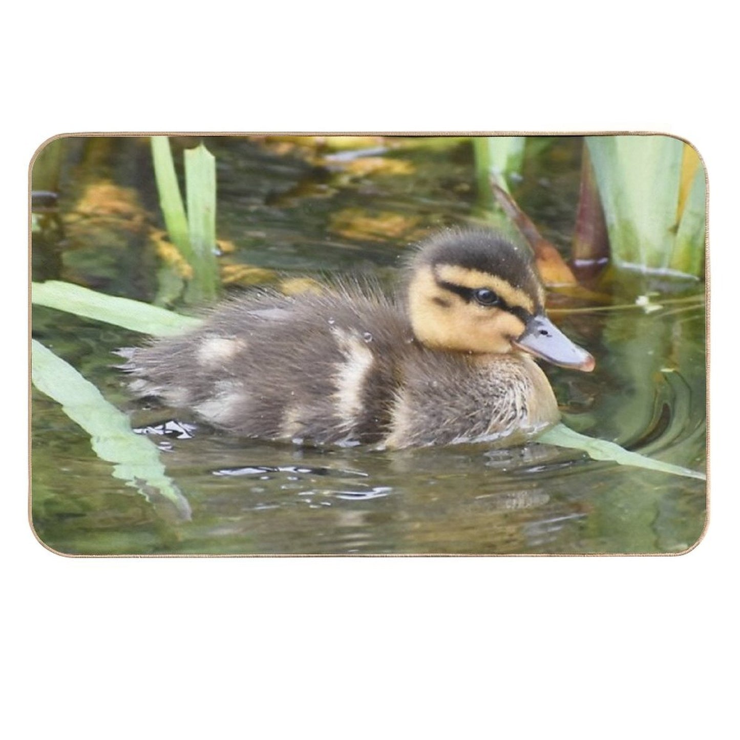 Duckling in The Pond High-Traffic Bath Mat