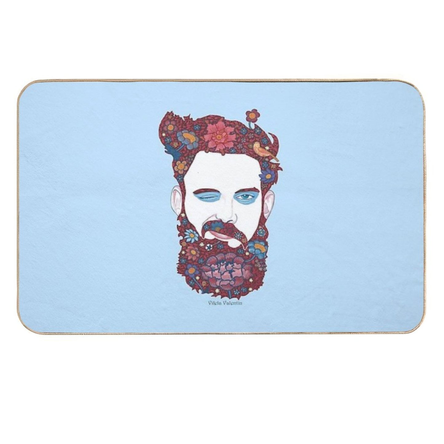 Bear´s Heaven II Easy Maintenance Bath Mat