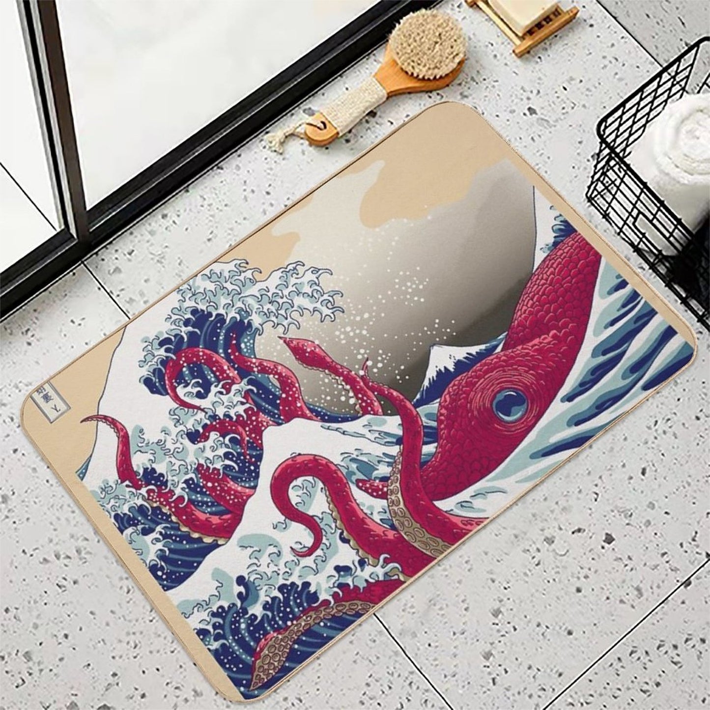 Hoktopusai Odorless Bath Mat