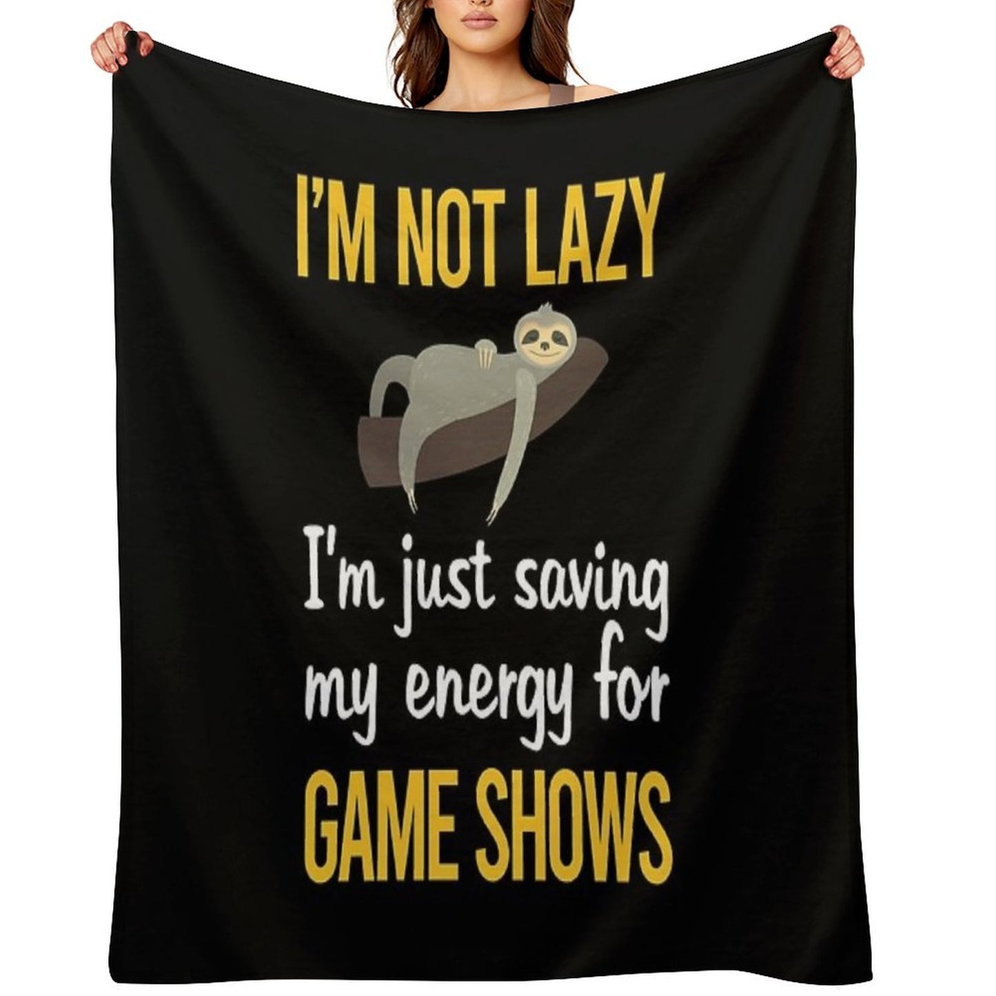 Saving Energy Game Shows TV Show Comfort Throw Blanket