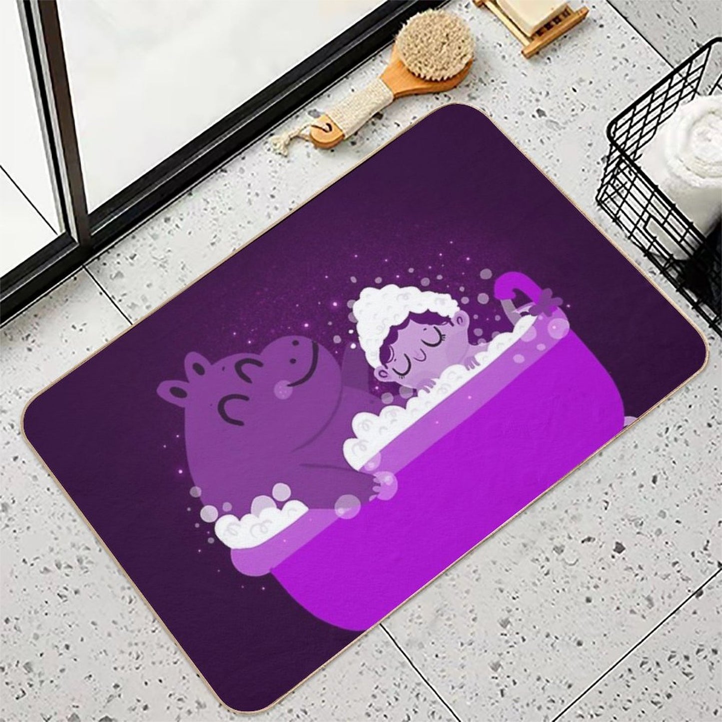 Bubblebath High-Traffic Bath Mat