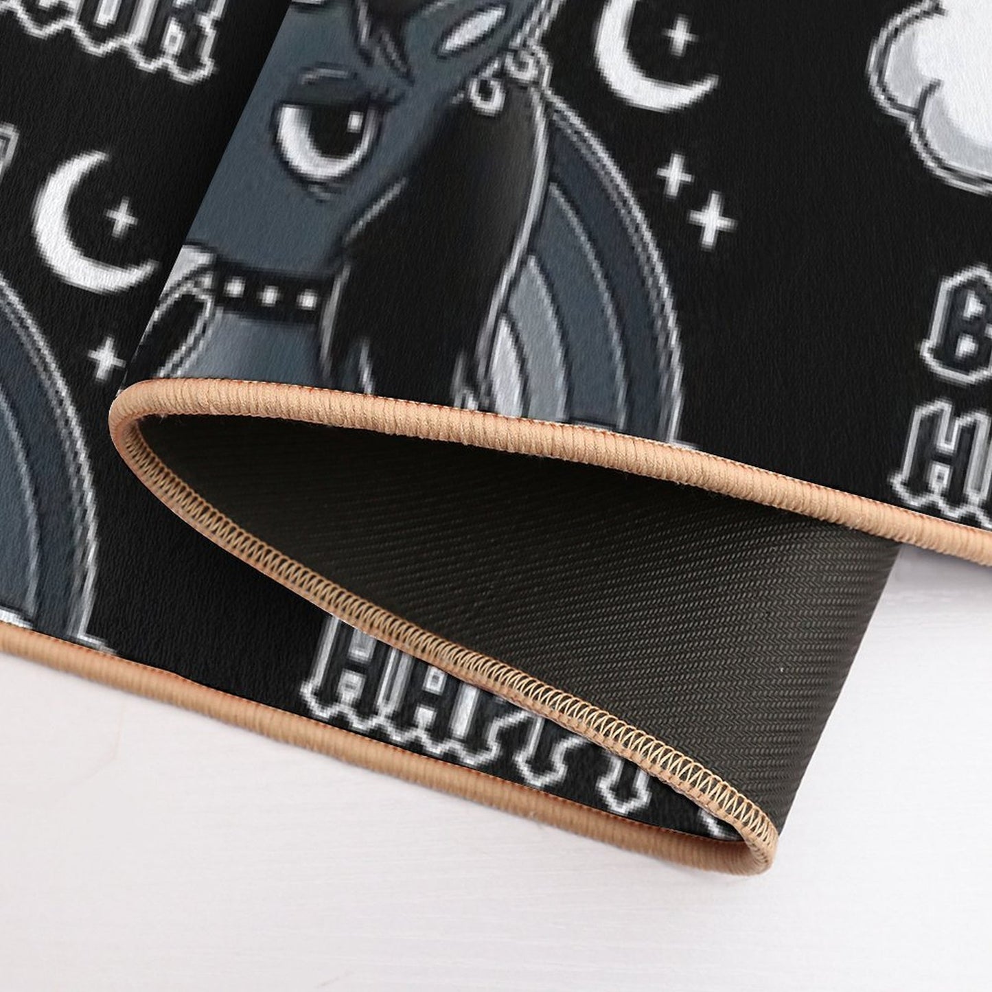 Black Unicorn Odorless Bath Mat