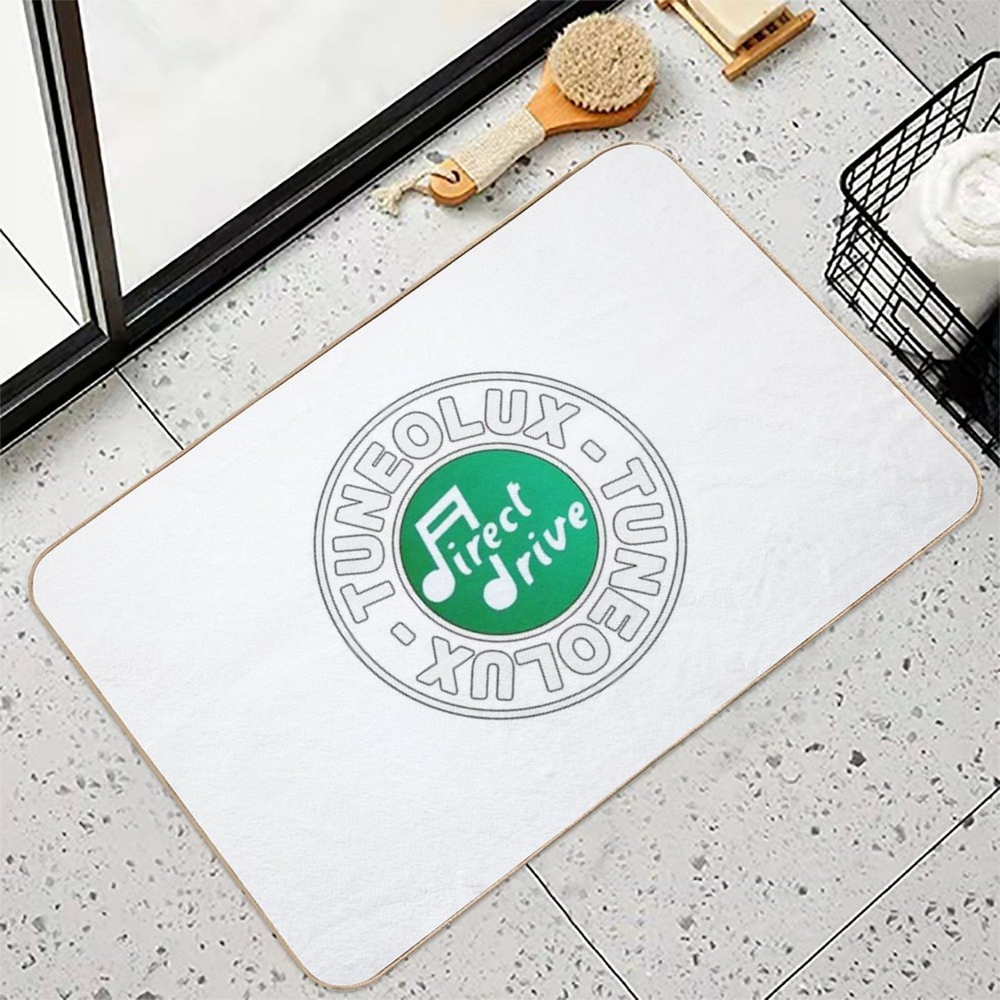 Direct Drive - A Brit Funk Band from London Rapid-Drying Bath Mat