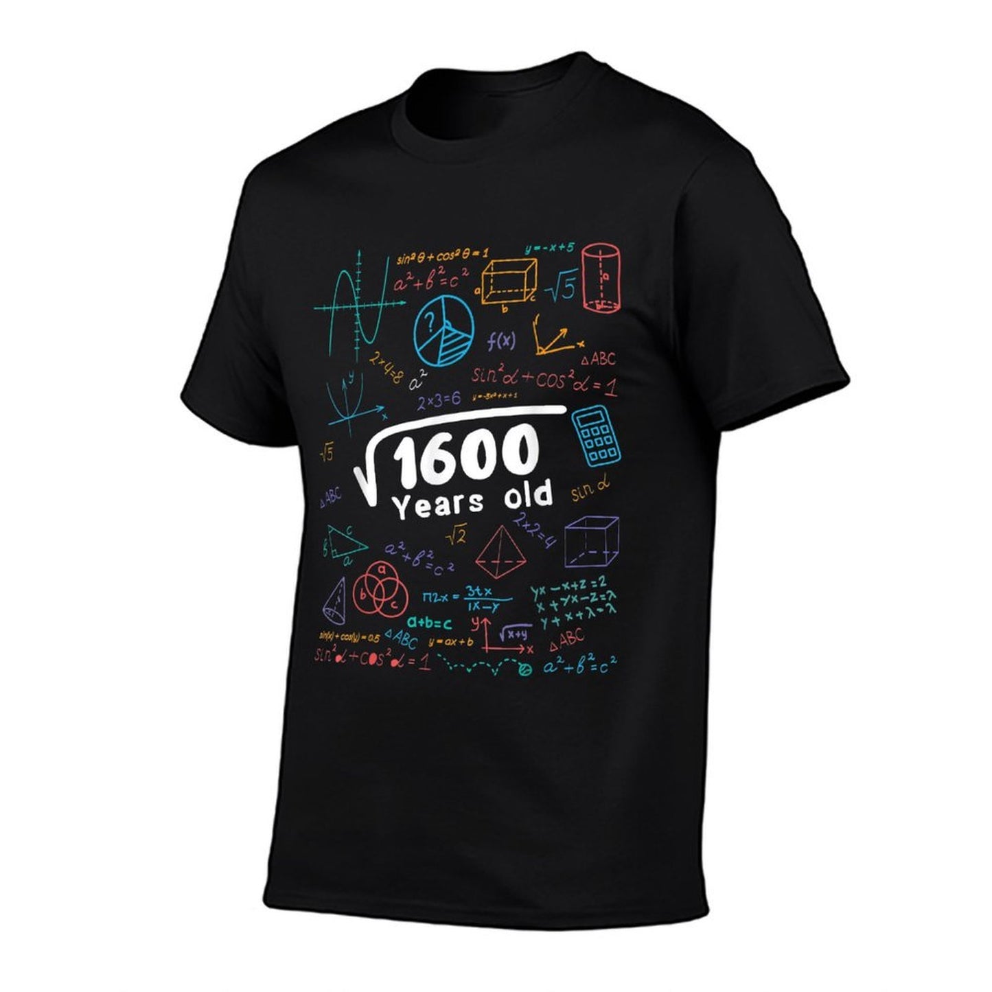 40 Year Old Men Women 40th Birthday Gift Square Root Of 1600 Lightweight T-Shirt