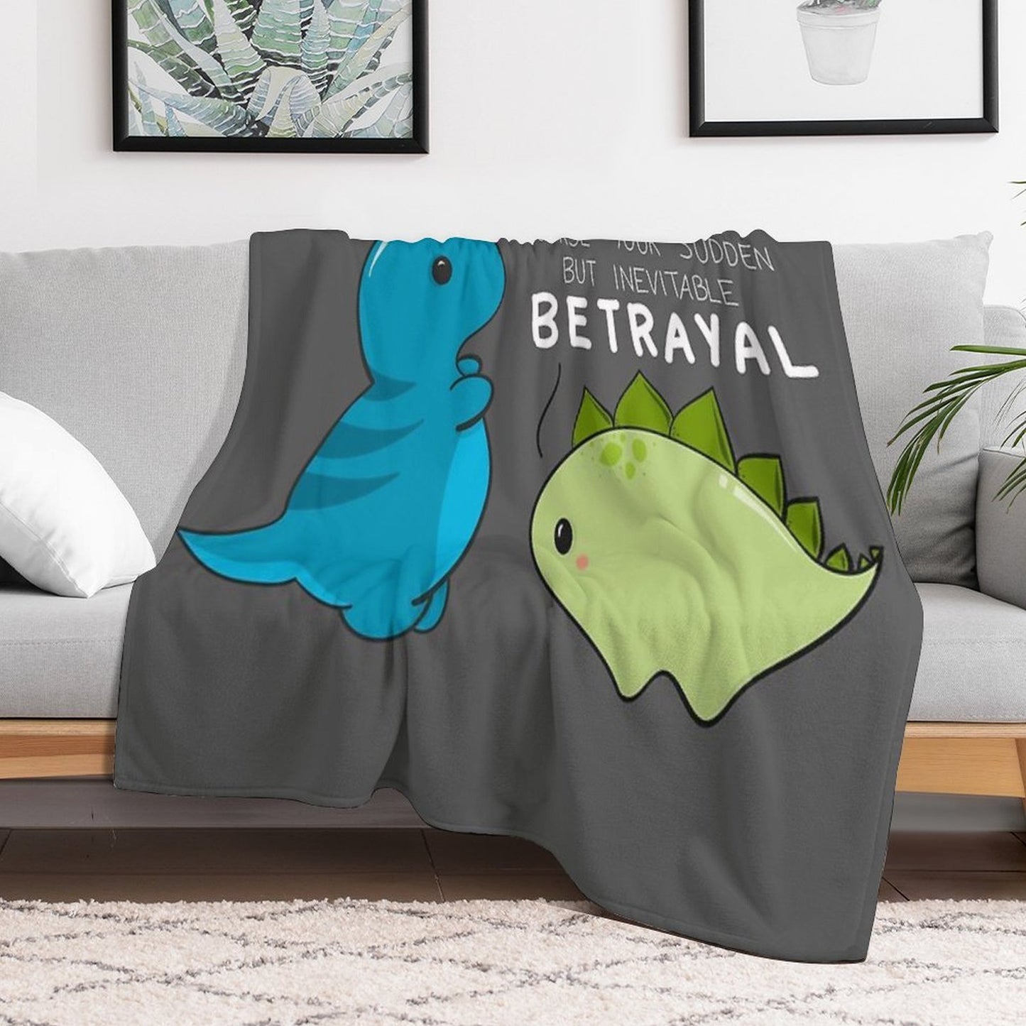 Curse Your Sudden But Inevitable Betrayal All-season Throw Blanket