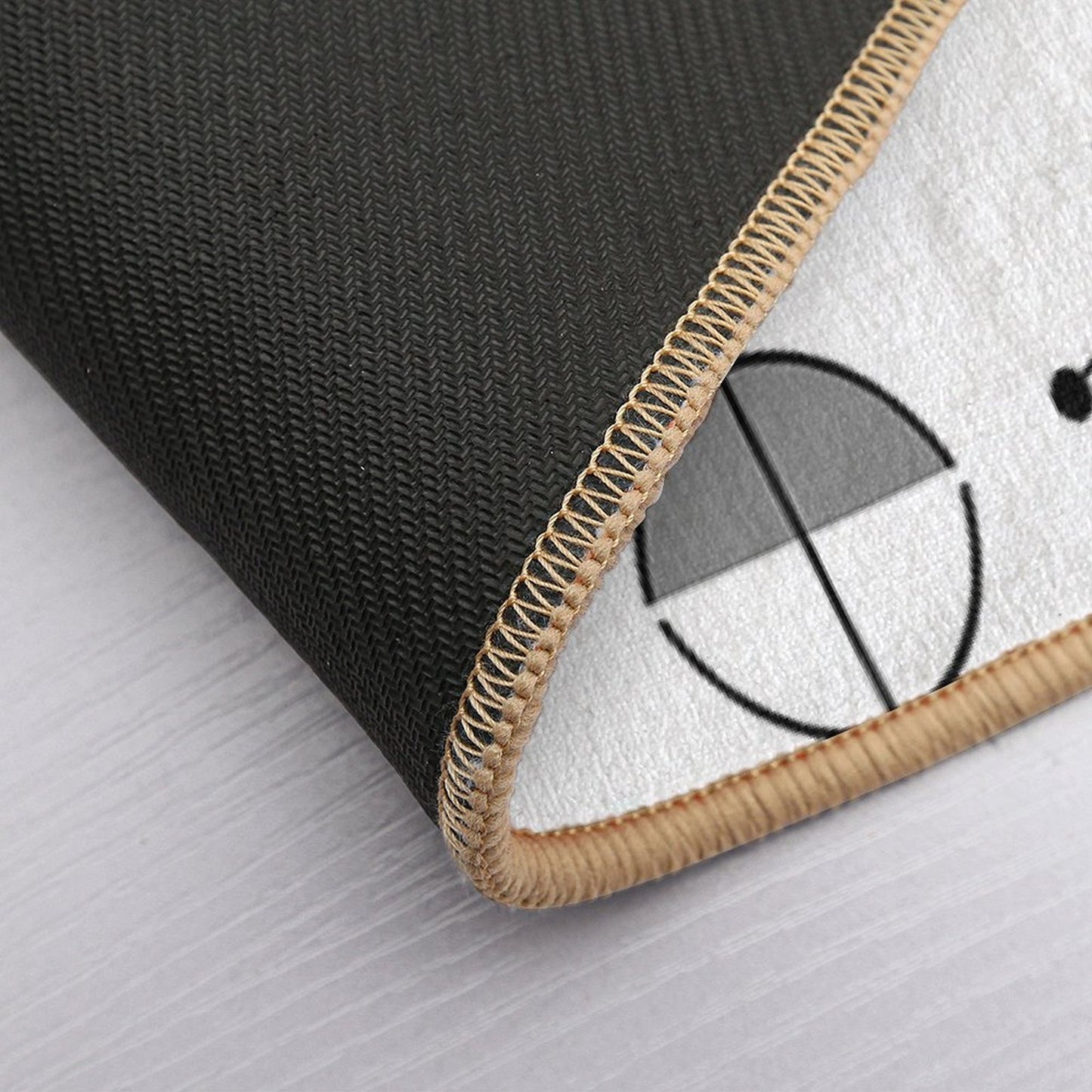 Mid-Century Fish Salmon Pink Odorless Bath Mat