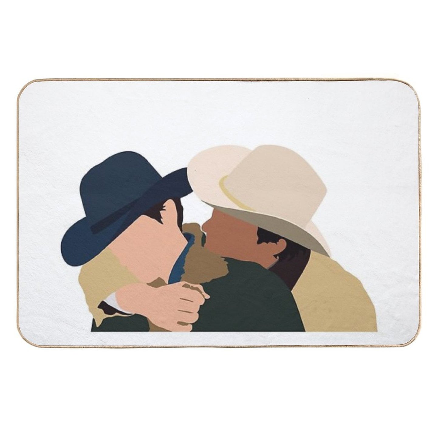 Brokeback Mountain Movie Durable Bath Mat