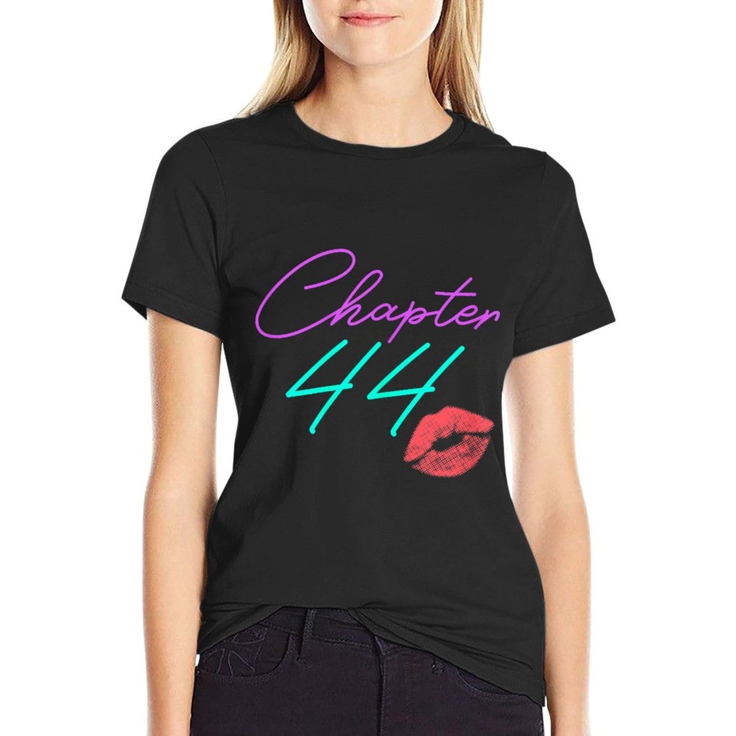 44th Birthday Funny Pink Women Gift Affordable Price T-Shirt