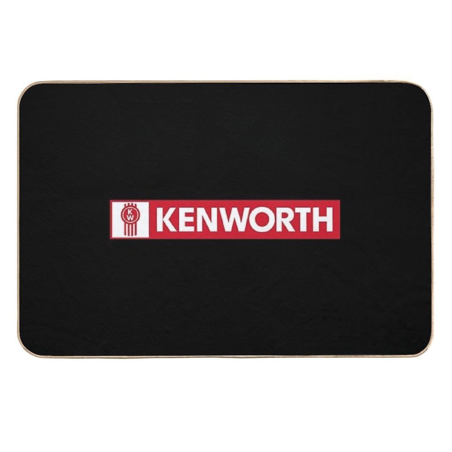 Kenworth Logo Truck Company Durable Bath Mat