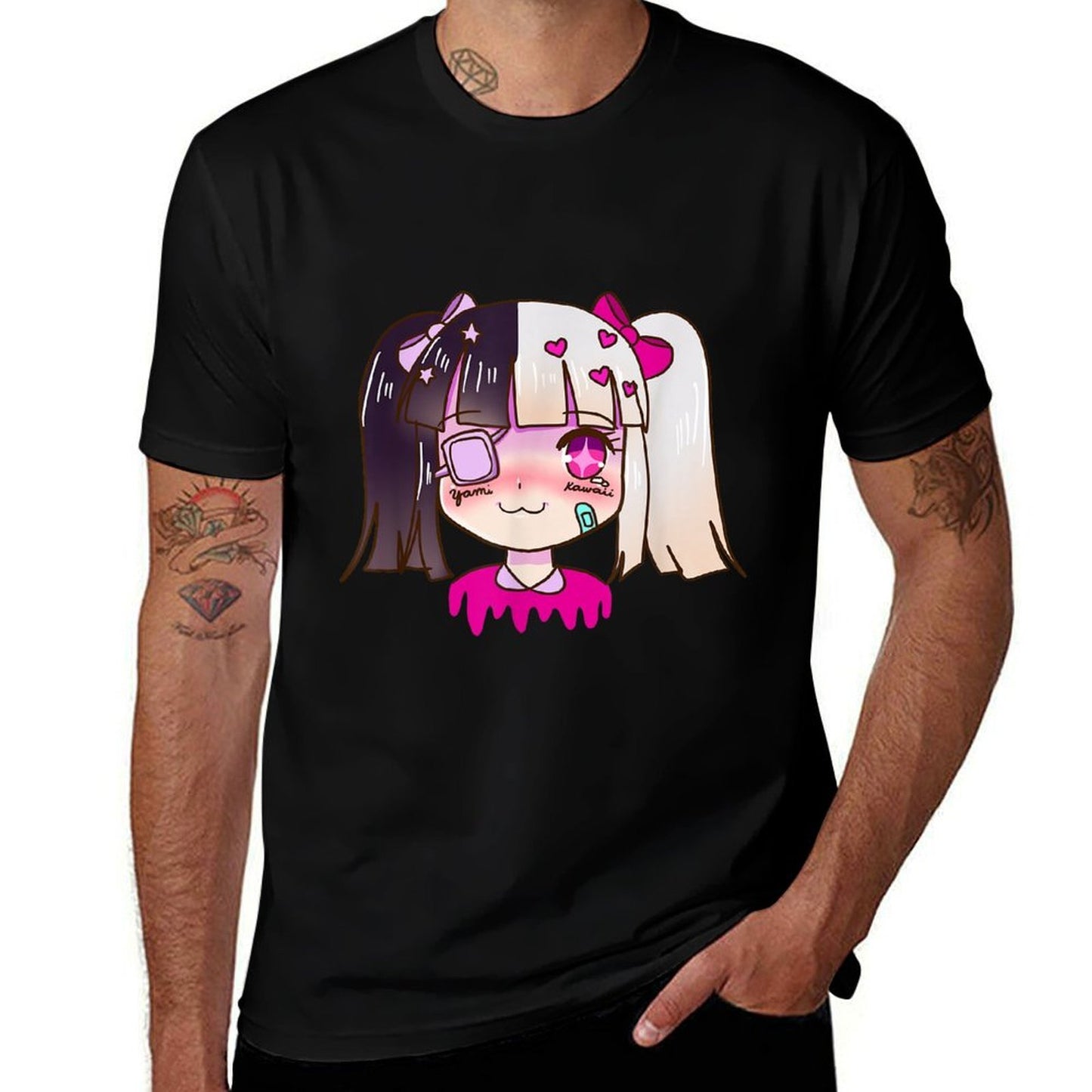 Sad Anime Girl Pastel Goth Yami Kawaii  Odor-resistant T-Shirt
