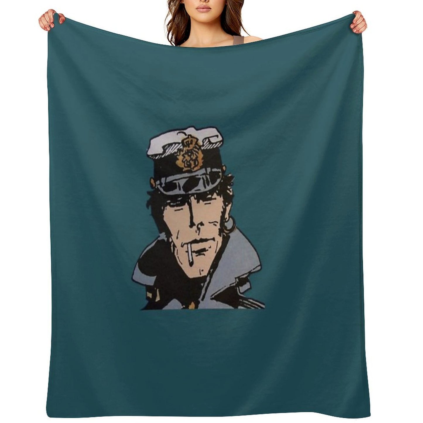 Copy of Copy of Corto Maltese Versatility Throw Blanket