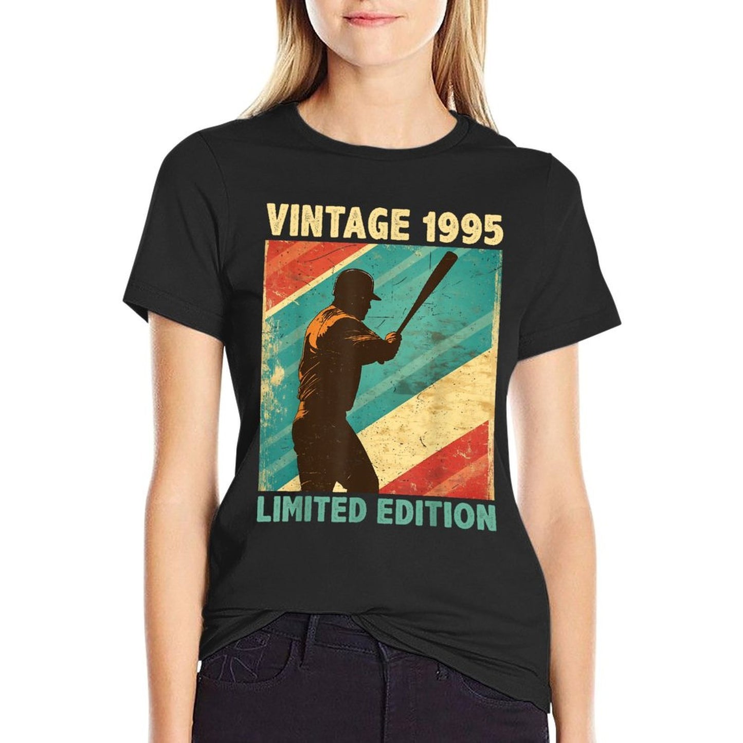 30 Years Old Gift Vintage 1995 Baseball Lover 30th Birthday Affordable Price T-Shirt